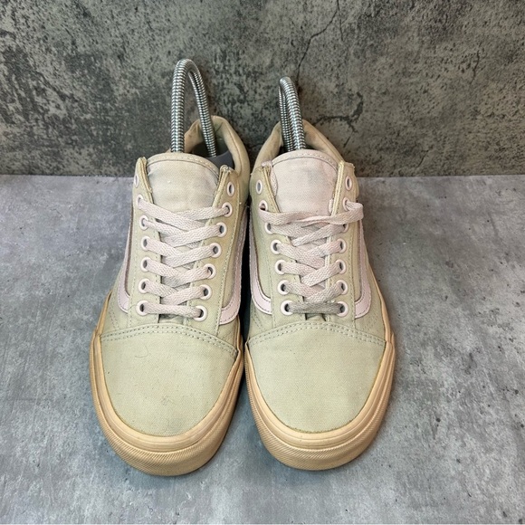 Vans Old Skool Sneakers Womens sz 8.5 - tan - Picture 2 of 6